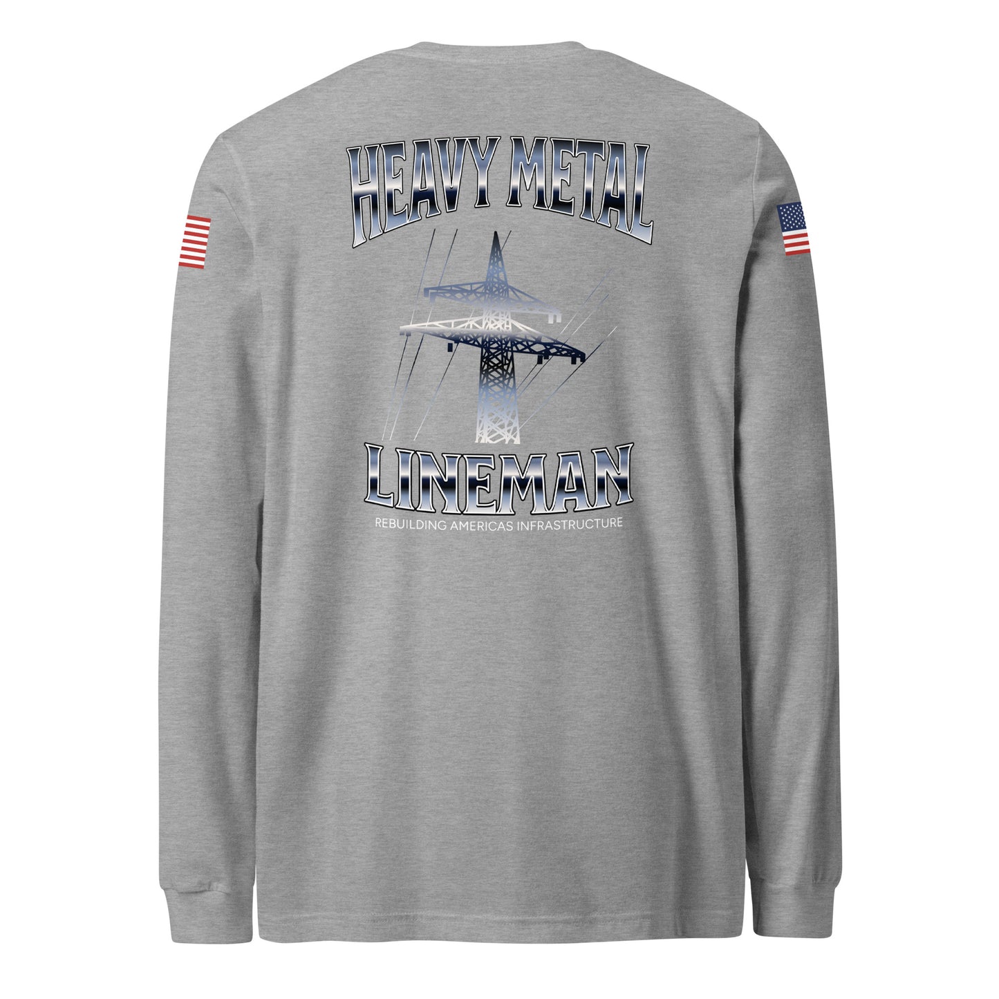 Mens Lineman Long Sleeve Tee