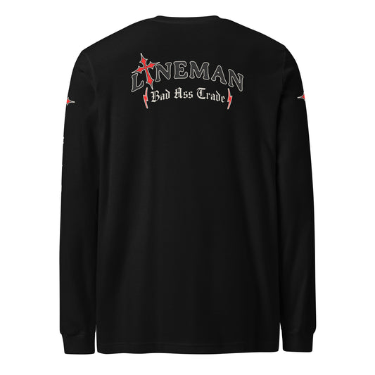 Lineman's Long Sleeve Tee Bella + Canvas 3501