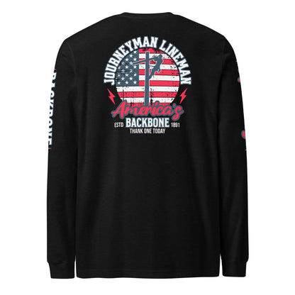 Mens Lineman Long Sleeve Tee