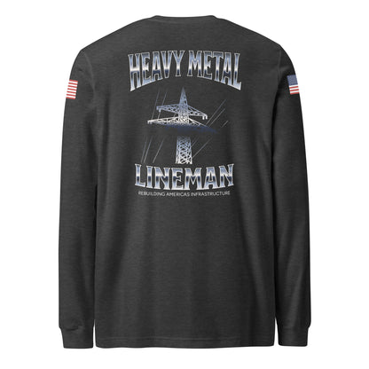 Mens Lineman Long Sleeve Tee