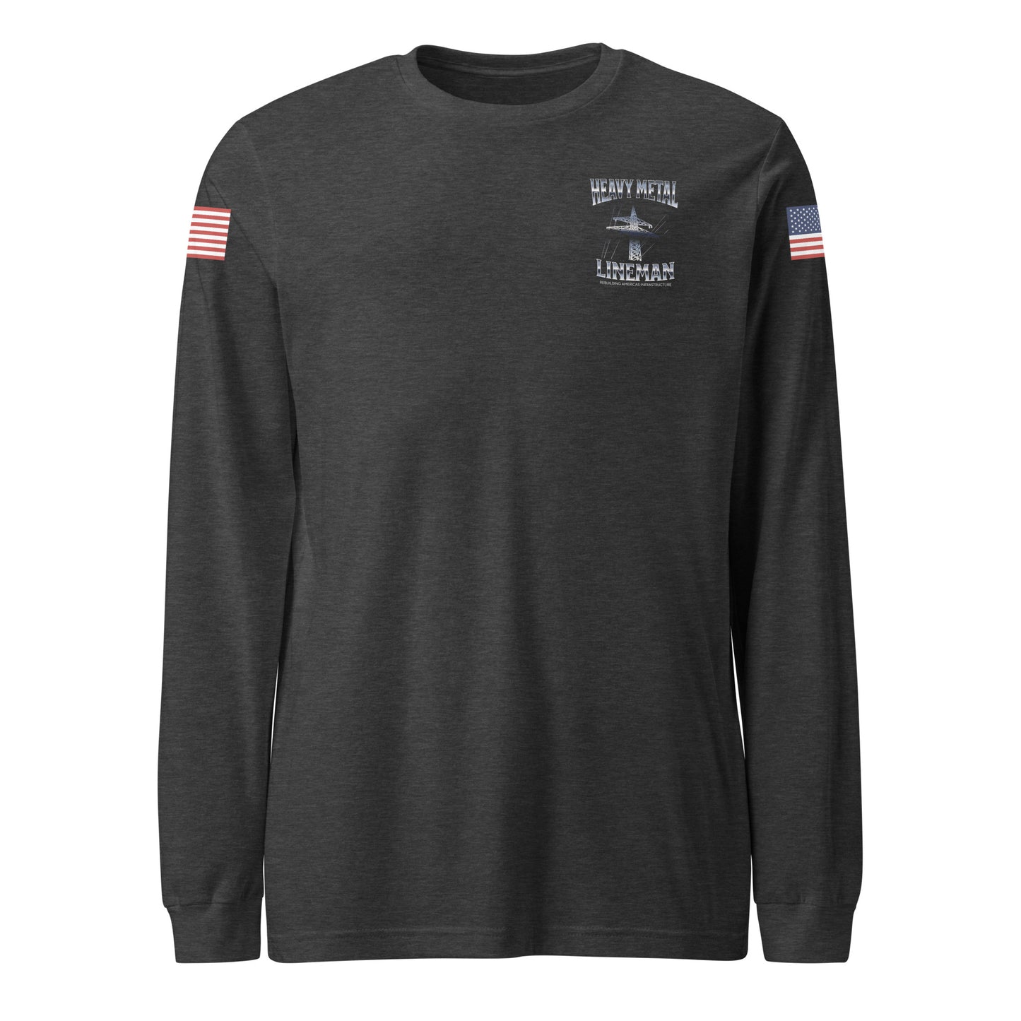 Mens Lineman Long Sleeve Tee