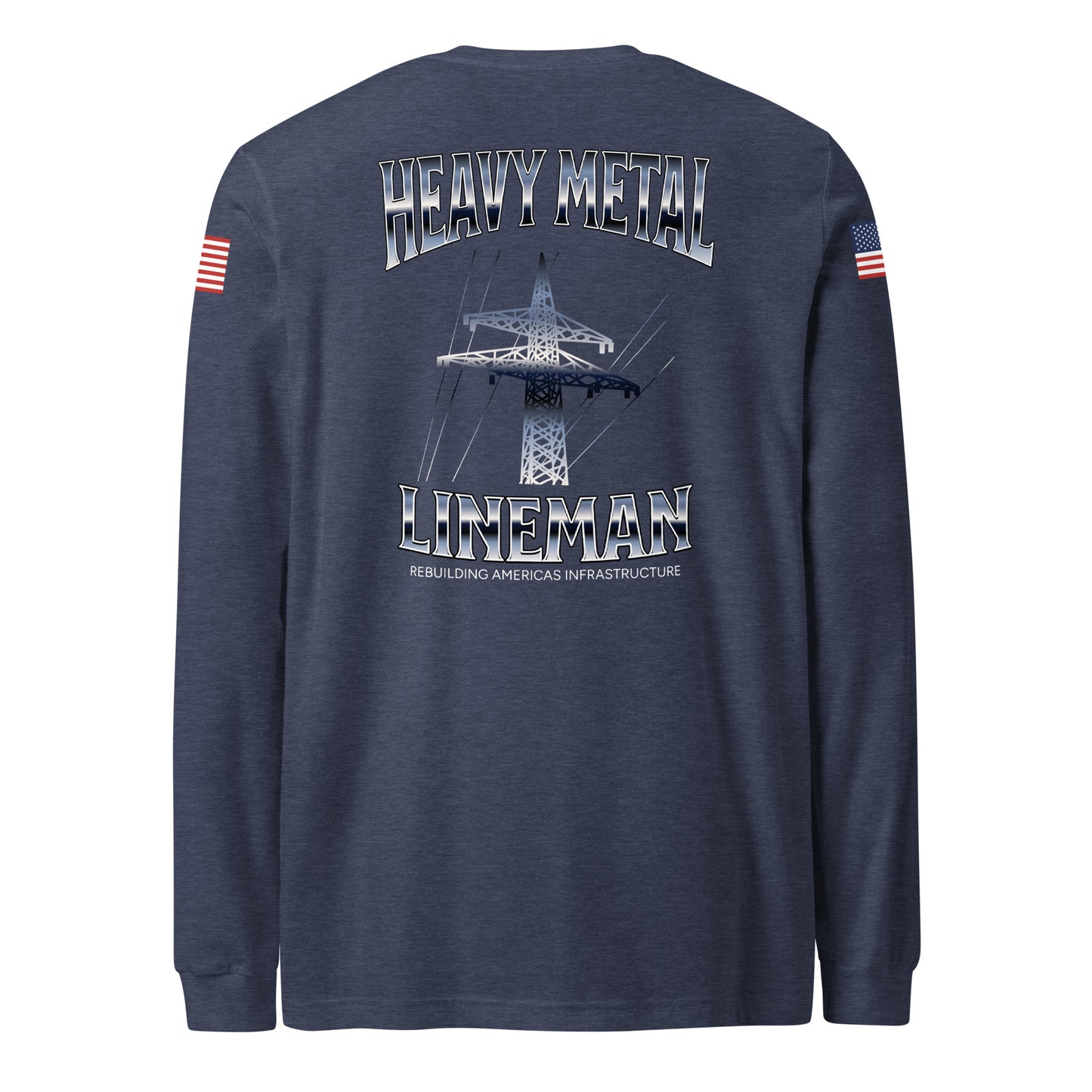 Mens Lineman Long Sleeve Tee