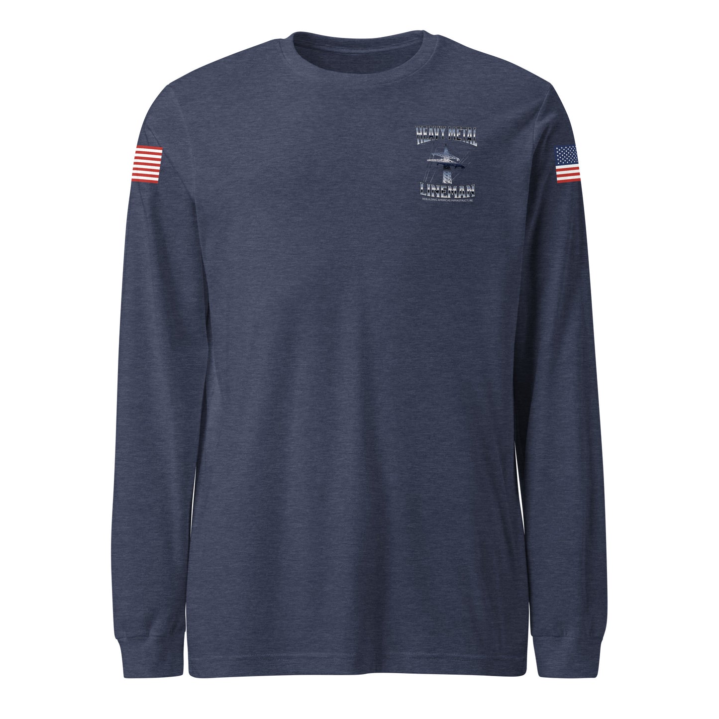 Mens Lineman Long Sleeve Tee