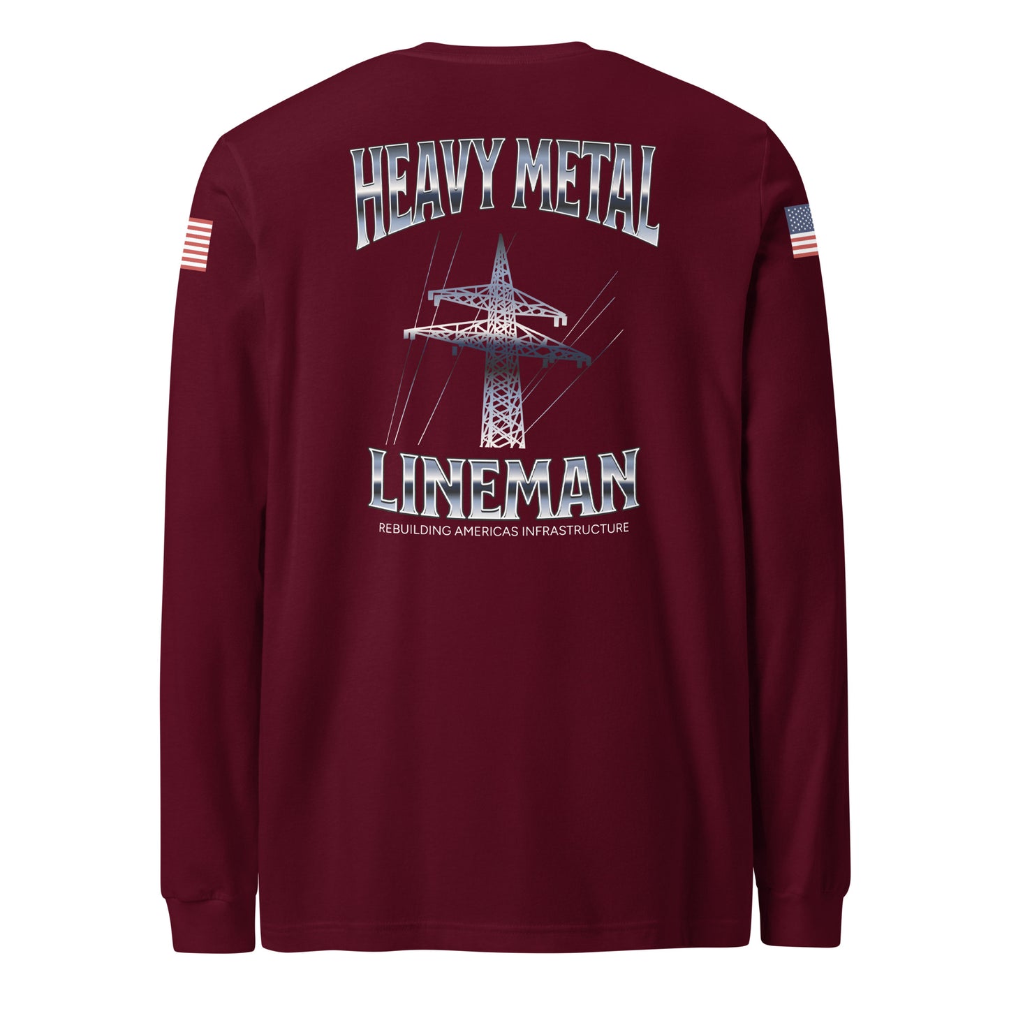 Mens Lineman Long Sleeve Tee