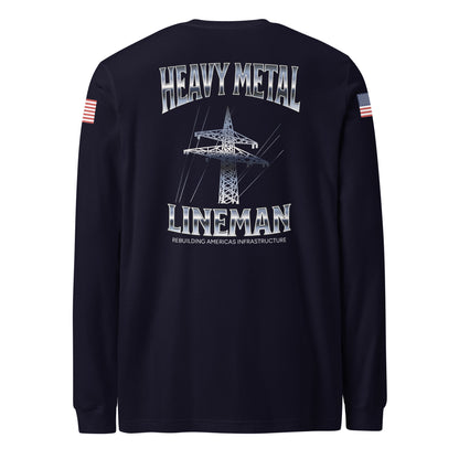 Mens Lineman Long Sleeve Tee