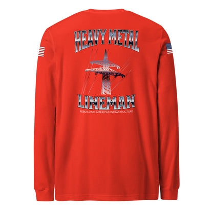 Mens Lineman Long Sleeve Tee