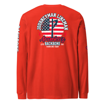 Mens Lineman Long Sleeve Tee