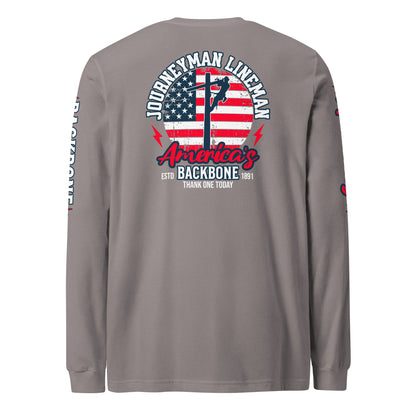 Mens Lineman Long Sleeve Tee