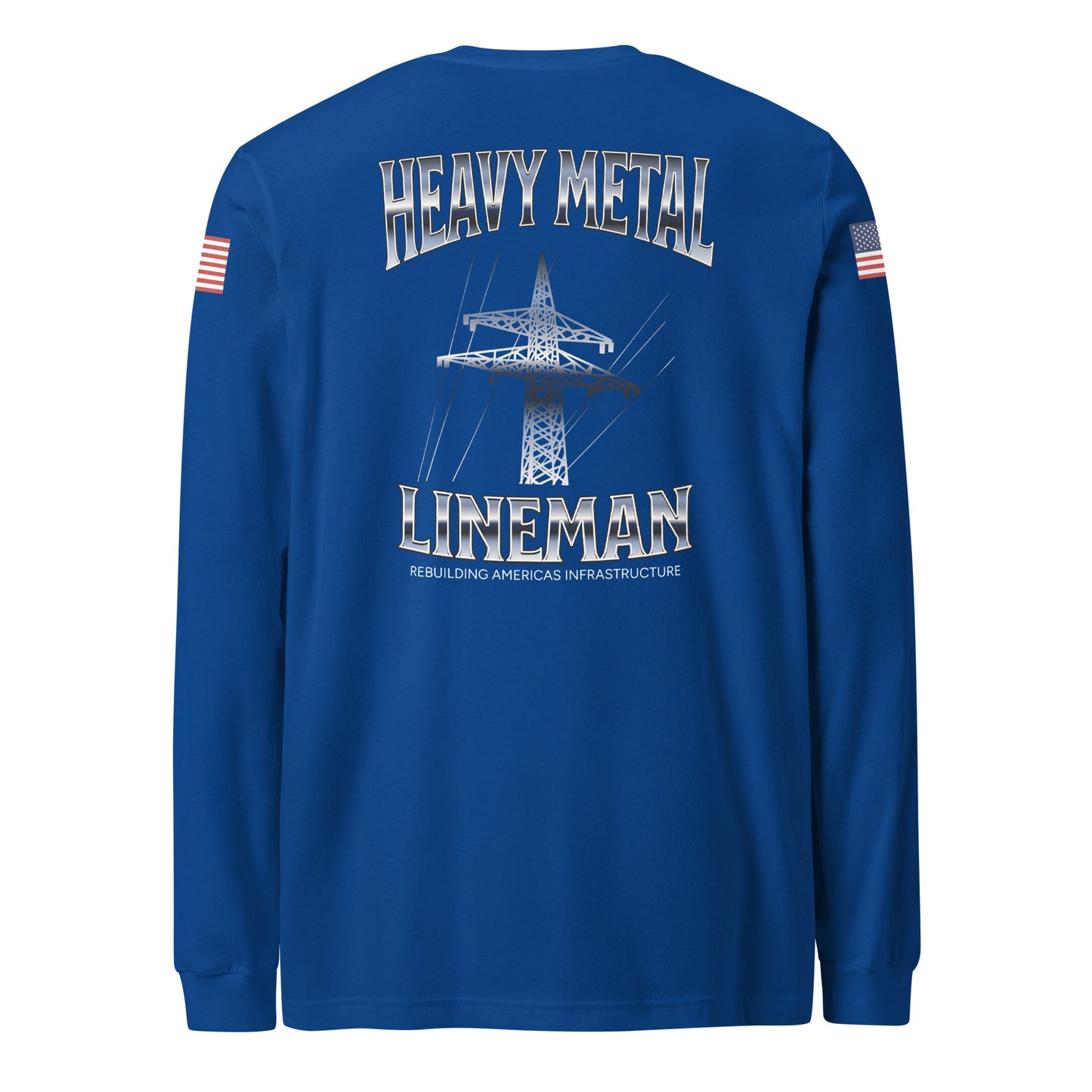 Mens Lineman Long Sleeve Tee