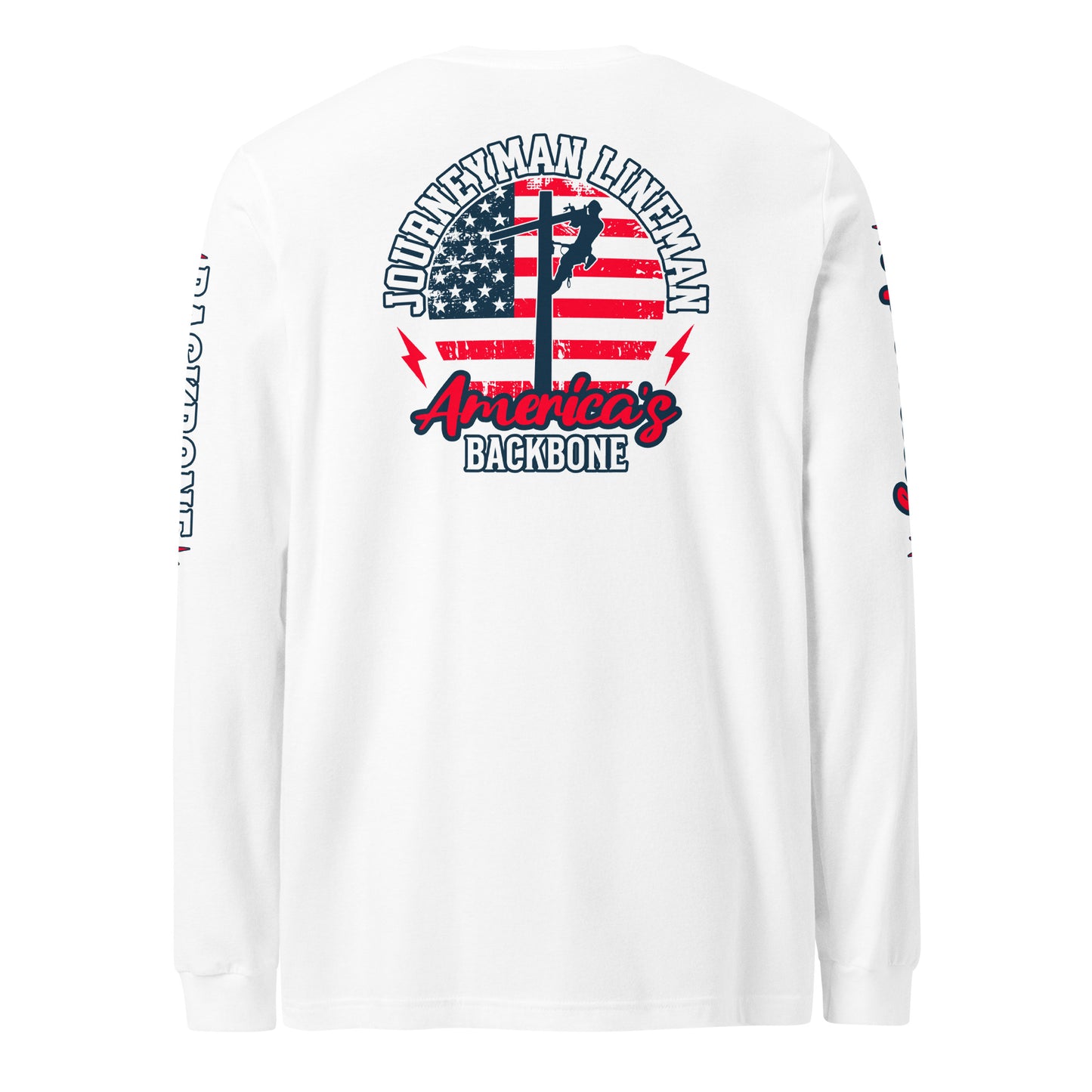 Mens Lineman Long Sleeve Tee