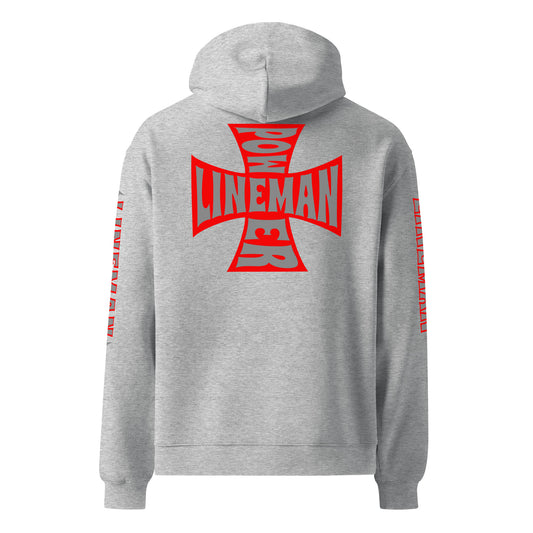 Mens Lineman Oversized Hoodie