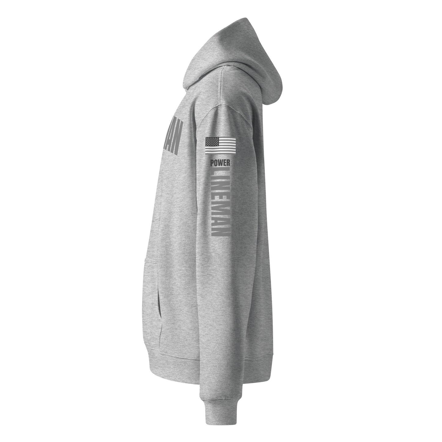 Mens Lineman Oversized Hoodie