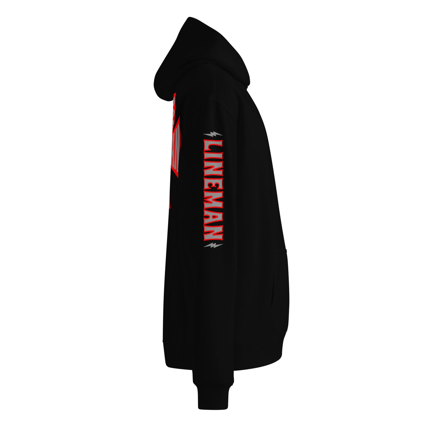 Mens Lineman Oversized Hoodie