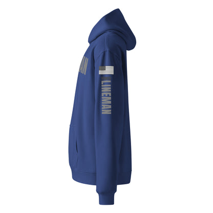 Mens Lineman Oversized Hoodie