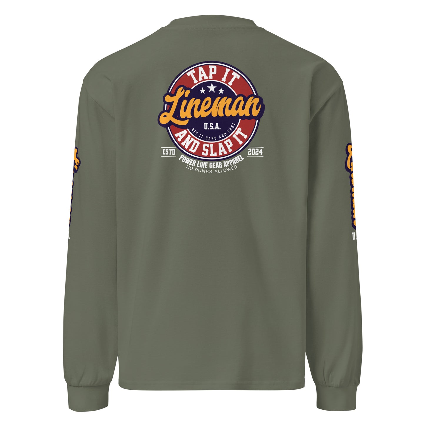 Premium heavyweight long sleeve shirt